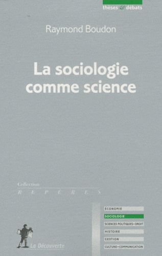 La sociologie comme science. La Découverte