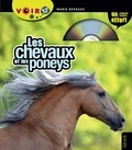 Les chevaux et les poneys. 1 DVD de Marie Deveaux
